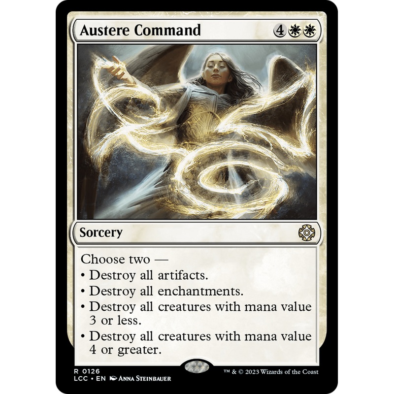 Austere Command (LCC-126) - The Lost Caverns of Ixalan Commander