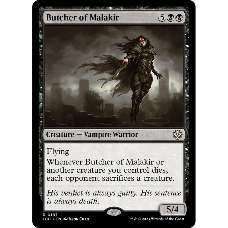 Butcher of Malakir (LCC-187) - The Lost Caverns of Ixalan Commander
