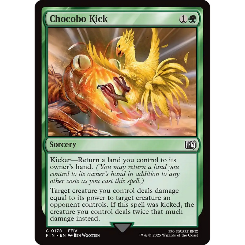 Chocobo Kick (FIN-178) - FINAL FANTASY