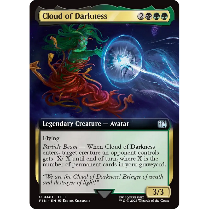Cloud of Darkness (FIN-481) - FINAL FANTASY: (Extended Art) Foil