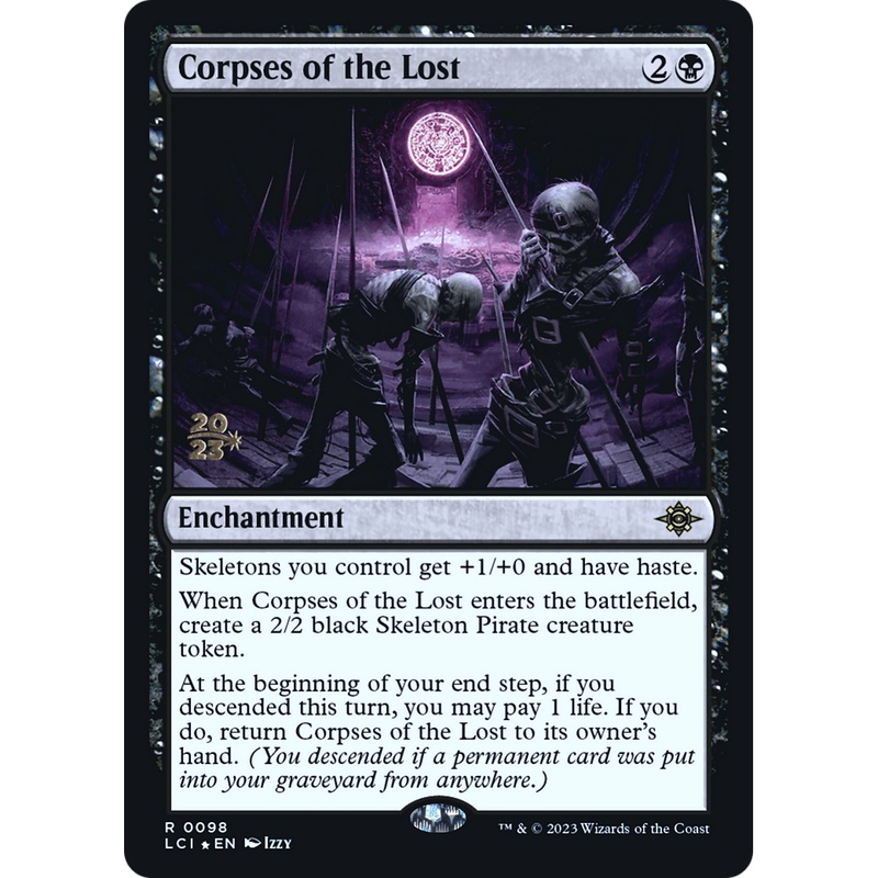 Corpses of the Lost (PRE-98S) - The Lost Caverns of Ixalan Promos Foil