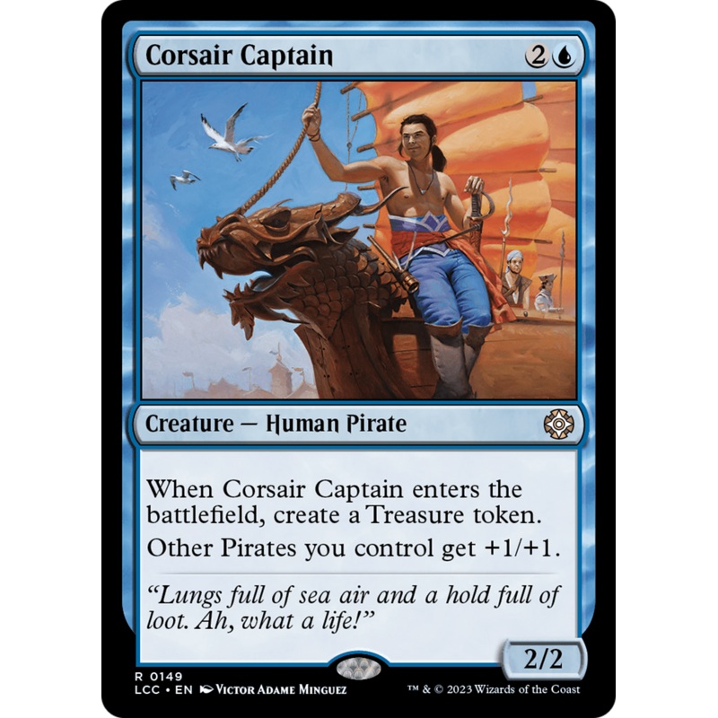 Corsair Captain (LCC-149) - The Lost Caverns of Ixalan Commander