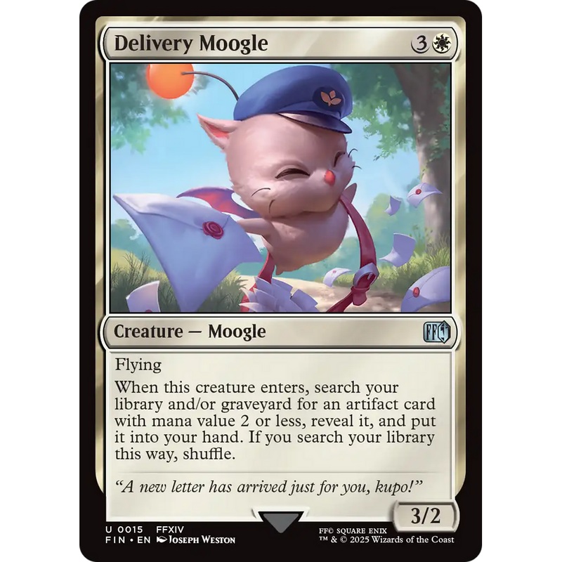Delivery Moogle (FIN-015) - FINAL FANTASY Foil