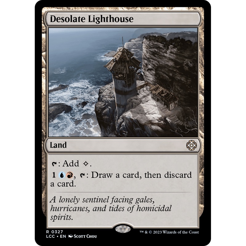 Desolate Lighthouse (LCC-327) - The Lost Caverns of Ixalan Commander