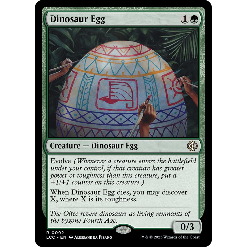 Dinosaur Egg (LCC-092) - The Lost Caverns of Ixalan Commander