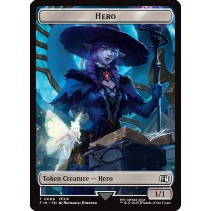 Hero (0006) // Treasure Double-Sided Token (FIN-6 // 23) - FINAL FANTASY