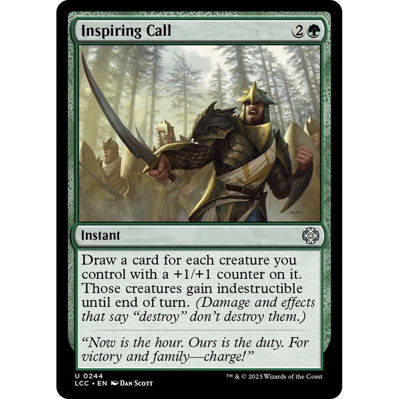 Inspiring Call (LCC-244) - The Lost Caverns of Ixalan Commander