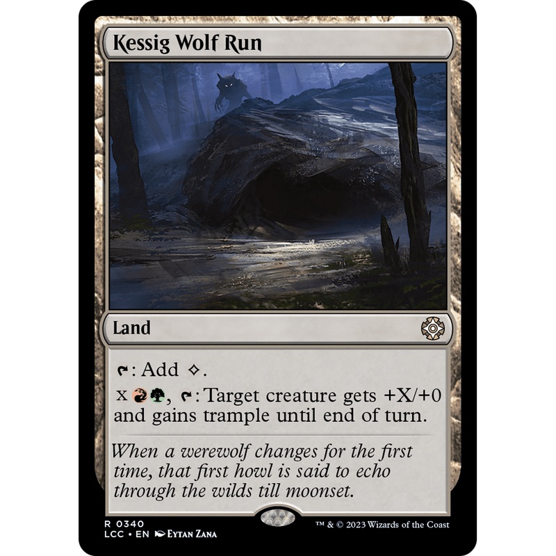 Kessig Wolf Run (LCC-340) - The Lost Caverns of Ixalan Commander