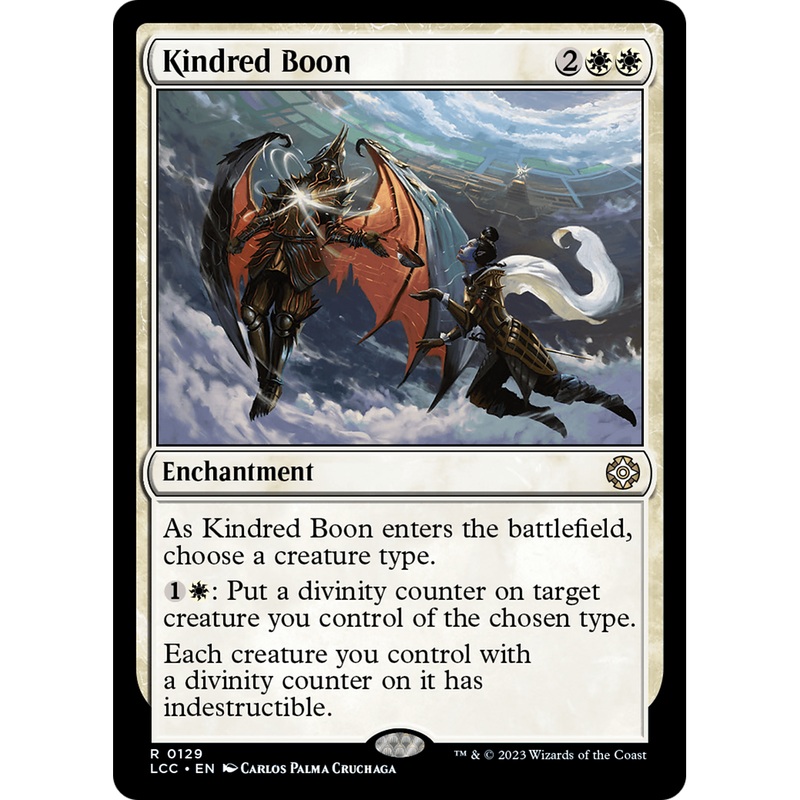 Kindred Boon (LCC-129) - The Lost Caverns of Ixalan Commander