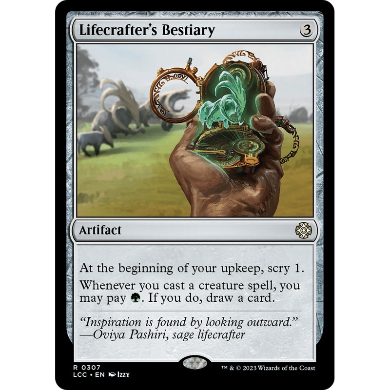 Lifecrafter's Bestiary (LCC-307) - The Lost Caverns of Ixalan Commander