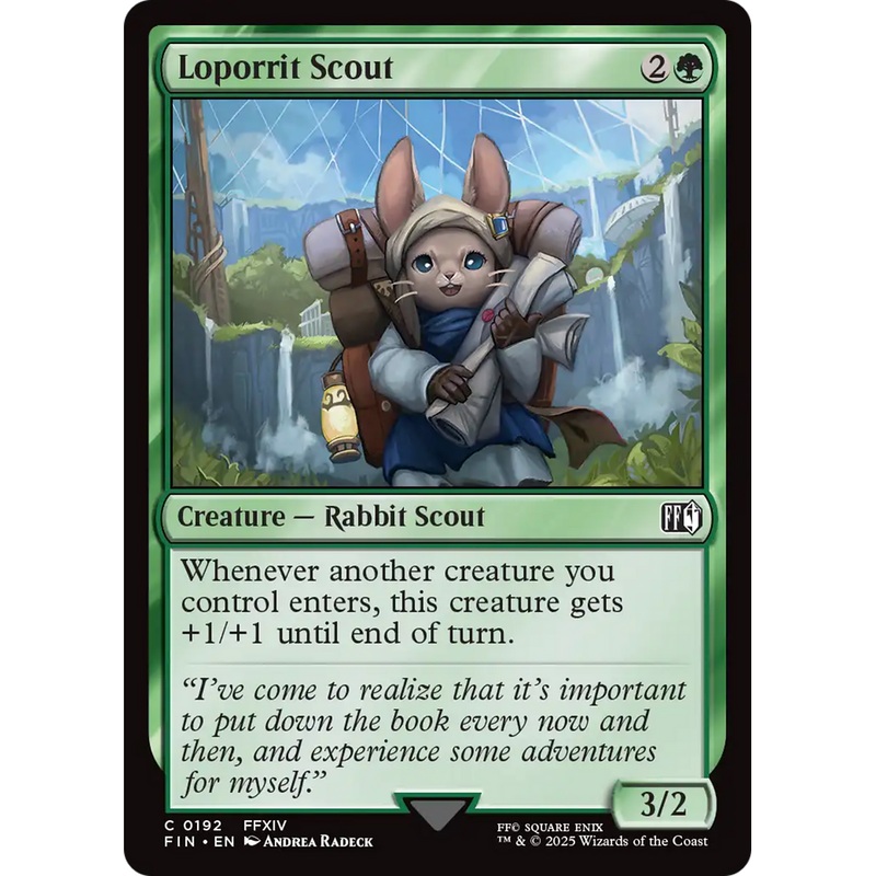 Loporrit Scout (FIN-192) - FINAL FANTASY Foil