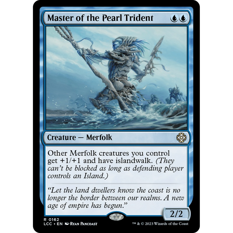 Master of the Pearl Trident (LCC-162) - The Lost Caverns of Ixalan Commander