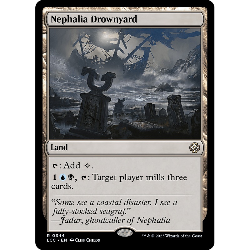 Nephalia Drownyard (LCC-344) - The Lost Caverns of Ixalan Commander