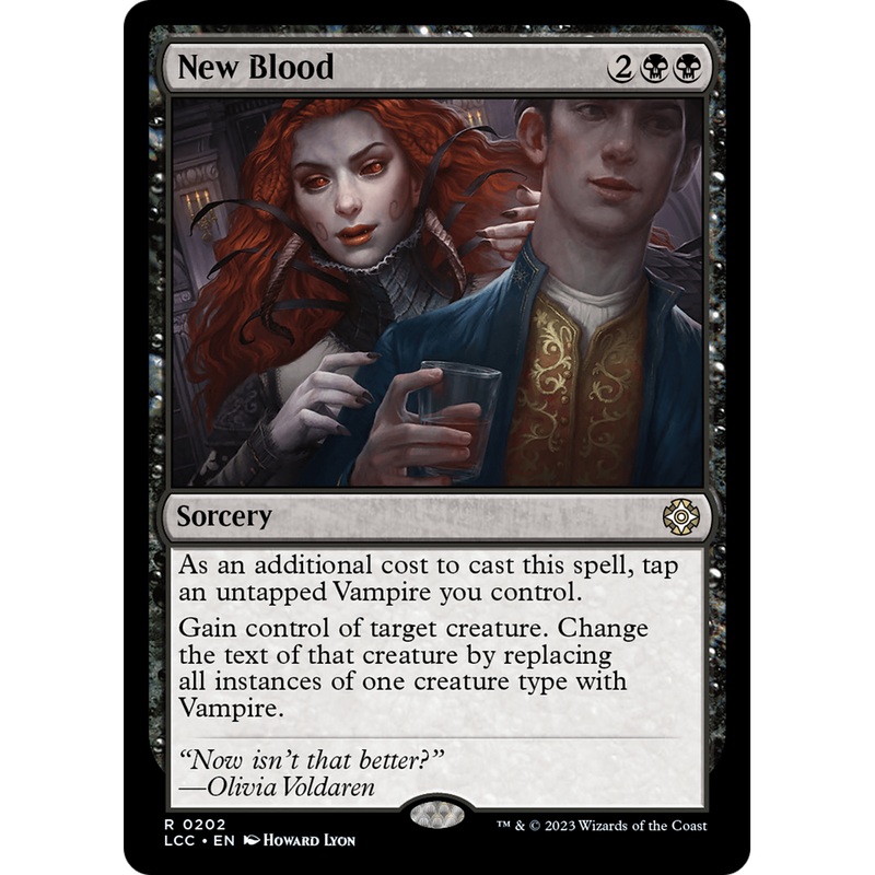 New Blood (LCC-202) - The Lost Caverns of Ixalan Commander