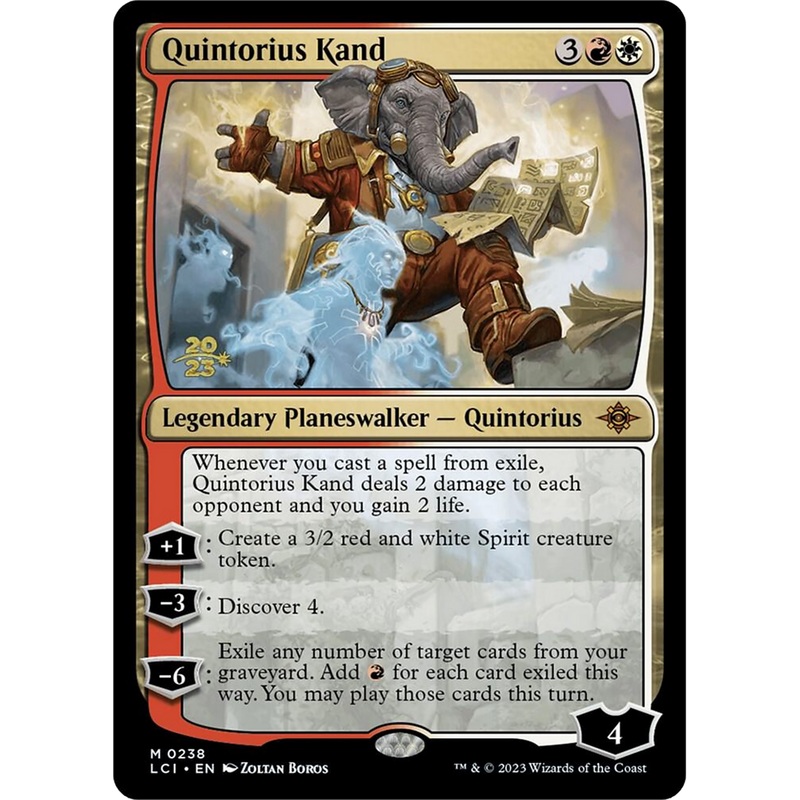 Quintorius Kand (PRE-238S) - The Lost Caverns of Ixalan Promos Foil
