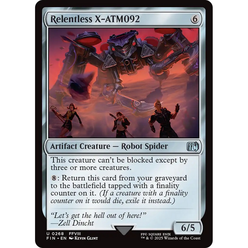 Relentless X-ATM092 (FIN-268) - FINAL FANTASY