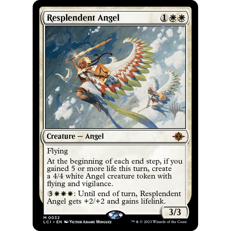 Resplendent Angel (PPLCI-32P) - The Lost Caverns of Ixalan Promos