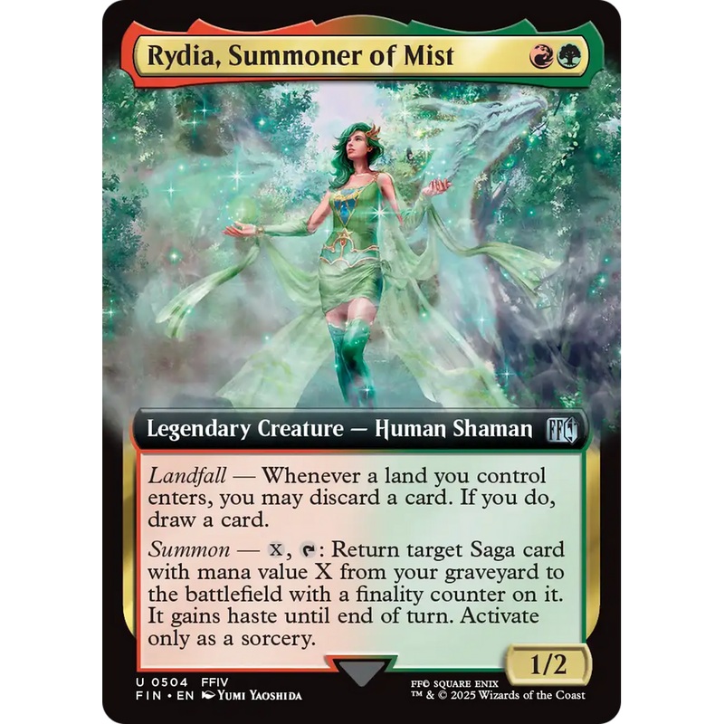 Rydia, Summoner of Mist (FIN-504) - FINAL FANTASY: (Extended Art)
