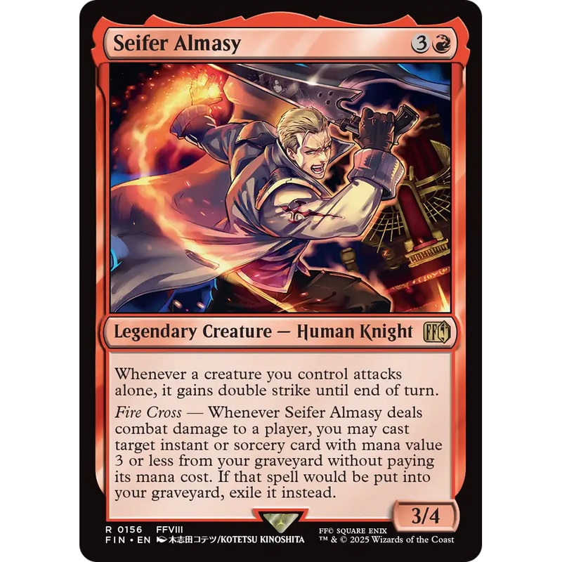 Seifer Almasy (FIN-156) - FINAL FANTASY