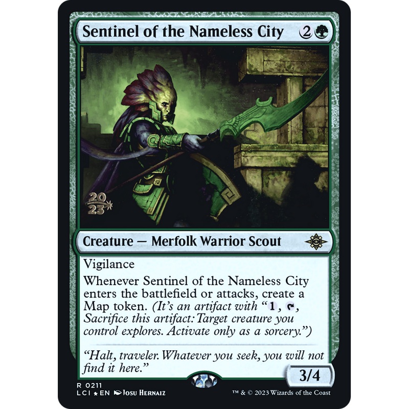 Sentinel of the Nameless City (PRE-211S) - The Lost Caverns of Ixalan Promos Foil