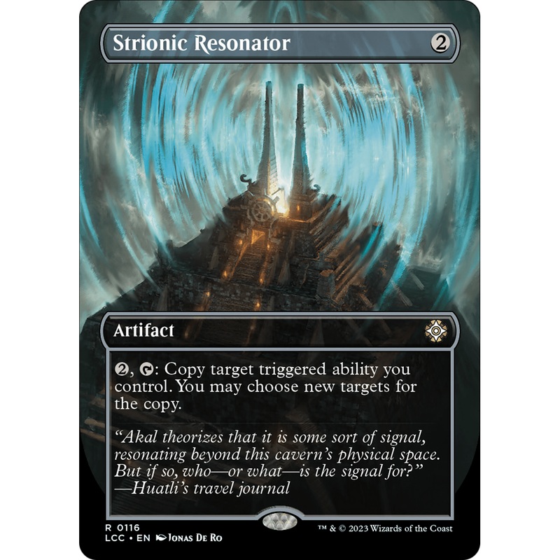 Strionic Resonator (LCC-116) - The Lost Caverns of Ixalan Commander (Borderless)
