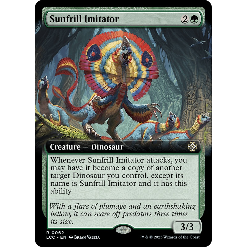 Sunfrill Imitator (LCC-062) - The Lost Caverns of Ixalan Commander: (Extended Art)