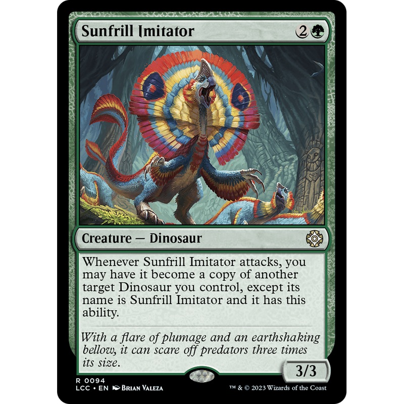Sunfrill Imitator (LCC-094) - The Lost Caverns of Ixalan Commander