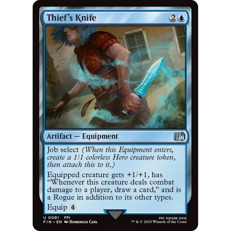 Thief's Knife (FIN-081) - FINAL FANTASY Foil