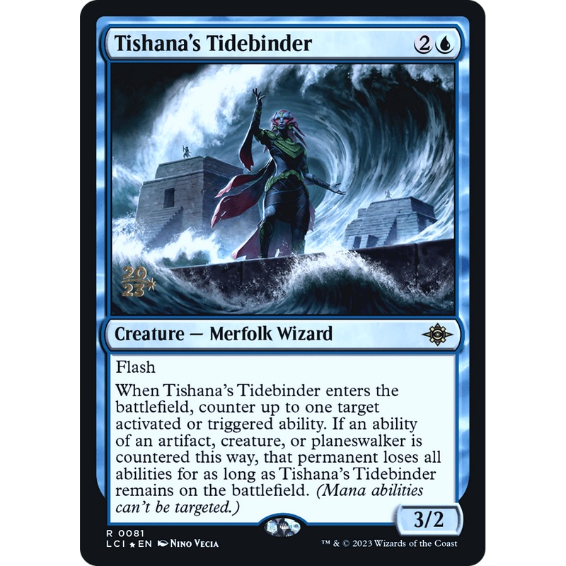 Tishana's Tidebinder (PRE-81S) - The Lost Caverns of Ixalan Promos Foil