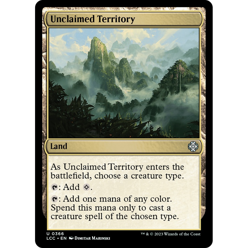 Unclaimed Territory (LCC-366) - The Lost Caverns of Ixalan Commander