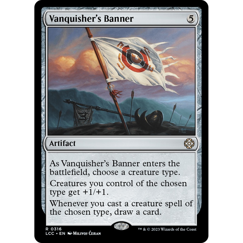 Vanquisher's Banner (LCC-316) - The Lost Caverns of Ixalan Commander