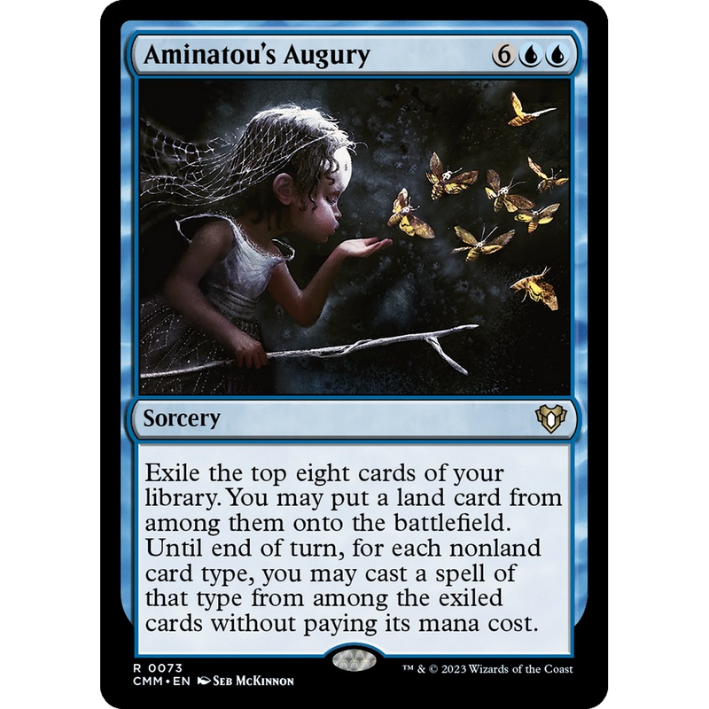 Aminatou's Augury (CMM-073) - Commander Masters Foil
