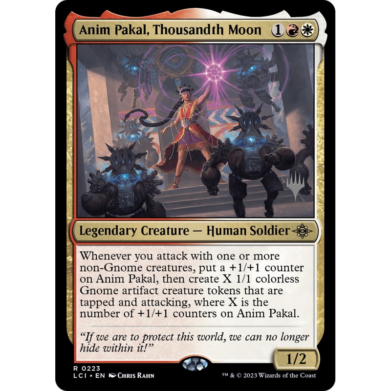 Anim Pakal, Thousandth Moon (PPLCI-223P) - The Lost Caverns of Ixalan Promos