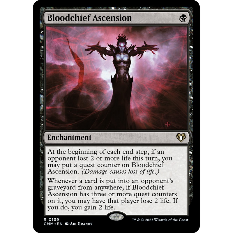 Bloodchief Ascension (CMM-139) - Commander Masters