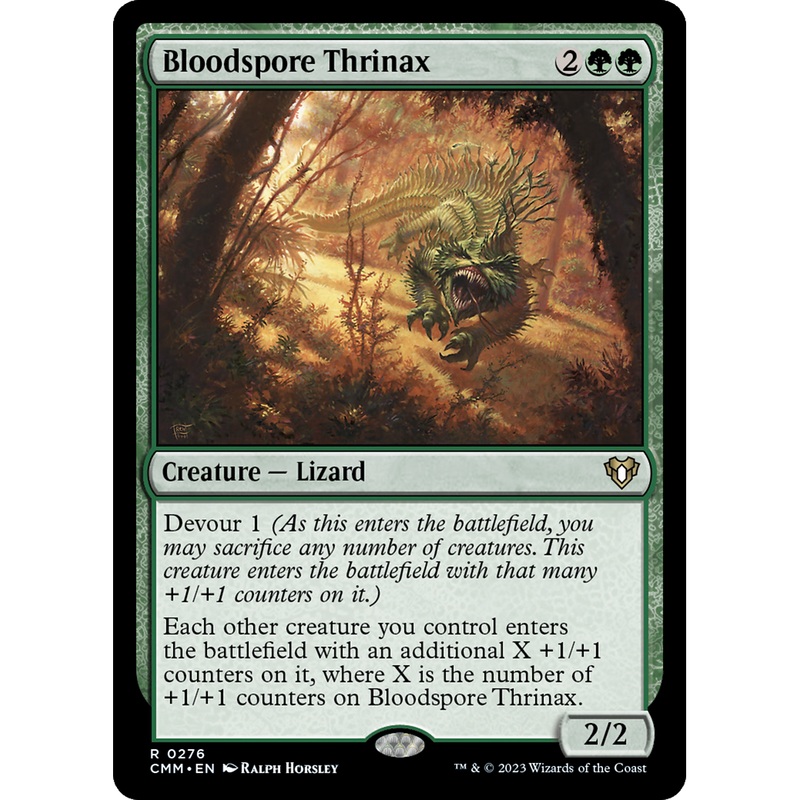 Bloodspore Thrinax (CMM-276) - Commander Masters