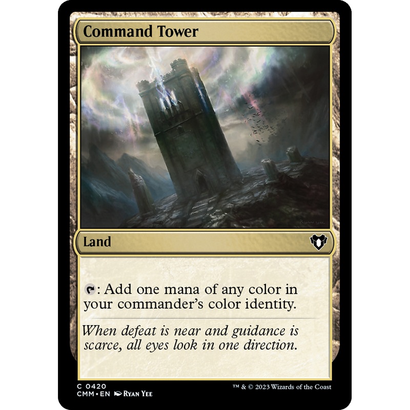 Command Tower (CMM-420) - Commander Masters