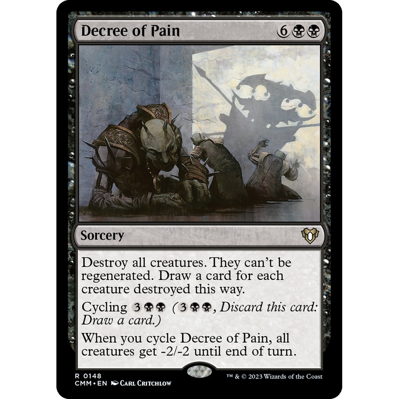 Decree of Pain (CMM-148) - Commander Masters
