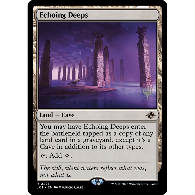 Echoing Deeps (PPLCI-271P) - The Lost Caverns of Ixalan Promos Foil