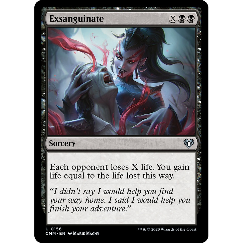 Exsanguinate (CMM-156) - Commander Masters