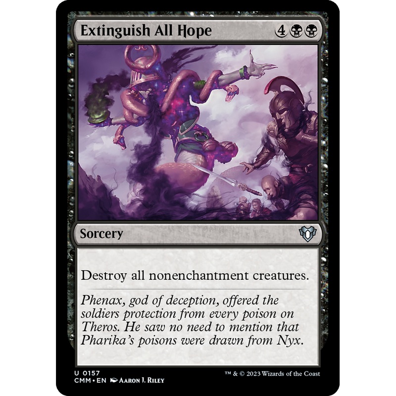 Extinguish All Hope (CMM-157) - Commander Masters Foil