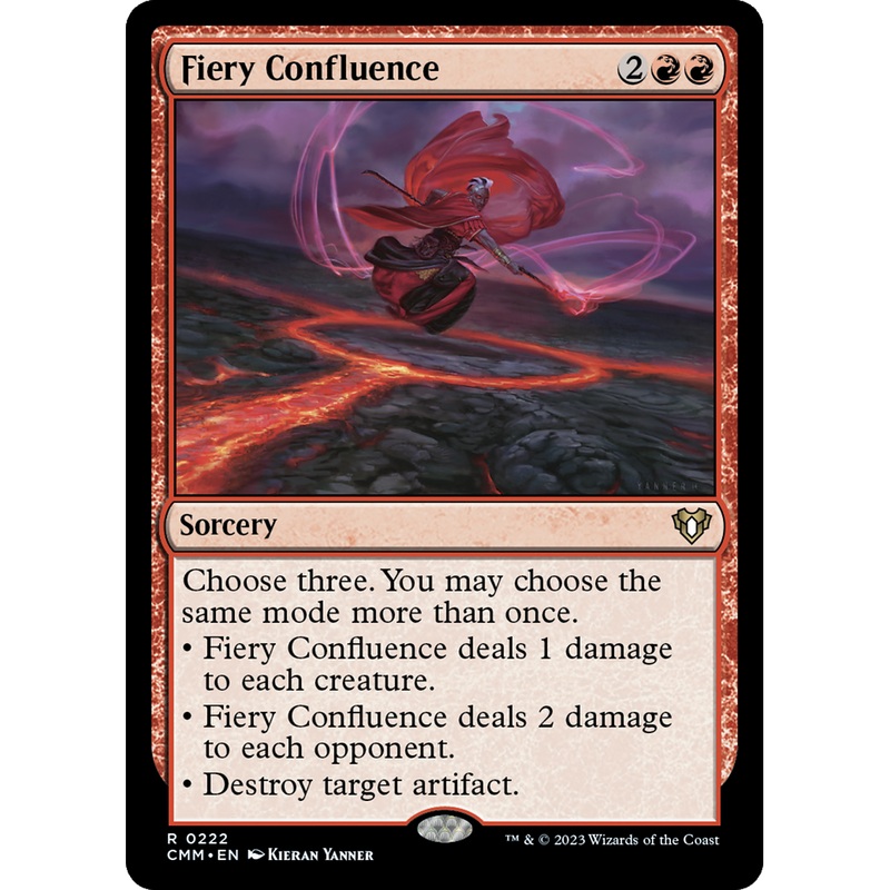 Fiery Confluence (CMM-222) - Commander Masters