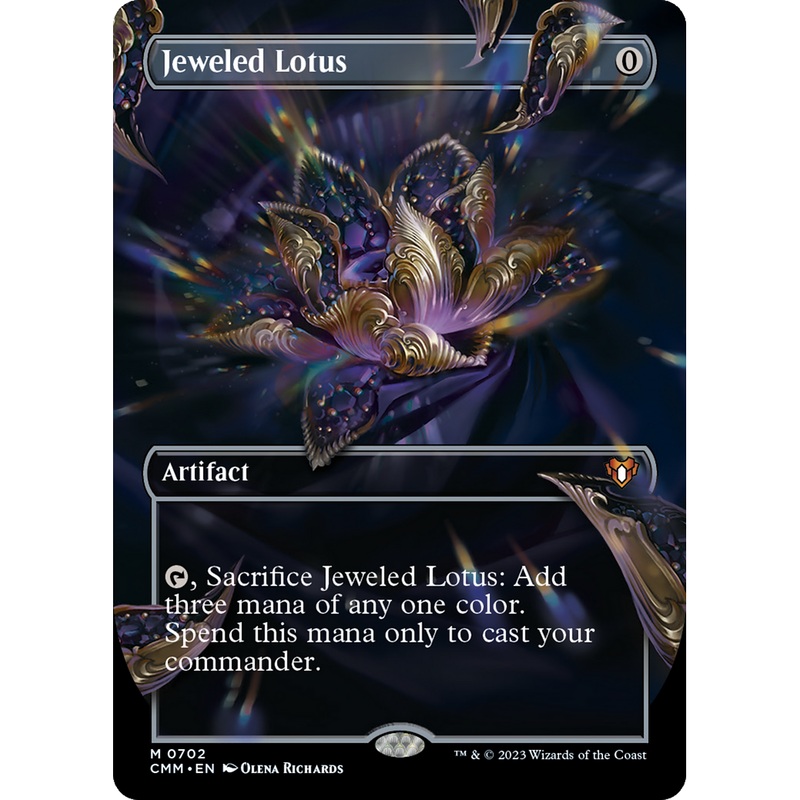 Jeweled Lotus (CMM-702) - Commander Masters (Borderless)
