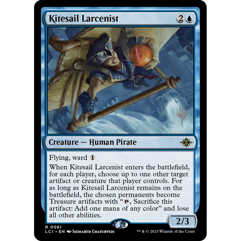 Kitesail Larcenist (PPLCI-61P) - The Lost Caverns of Ixalan Promos Foil
