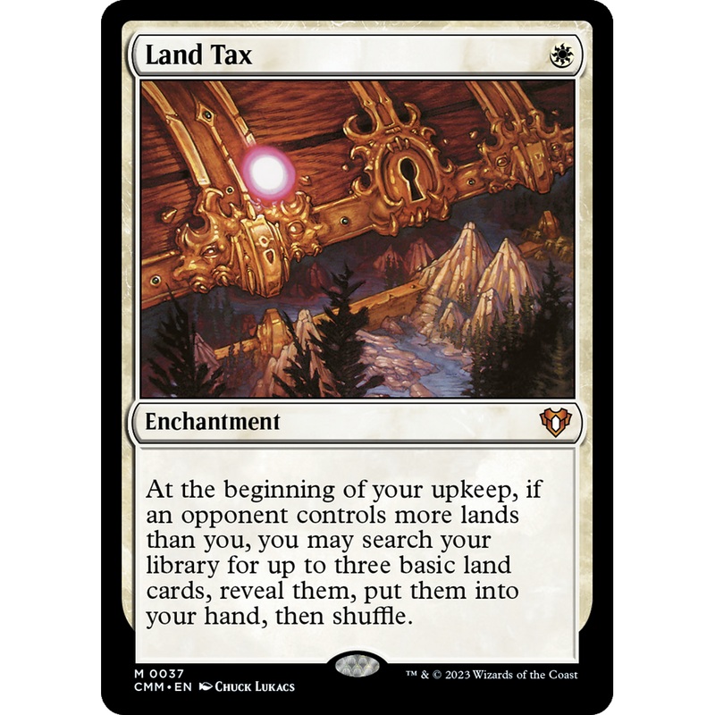 Land Tax (CMM-037) - Commander Masters Foil