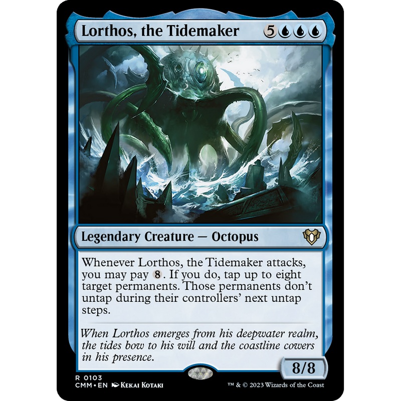 Lorthos, the Tidemaker (CMM-103) - Commander Masters