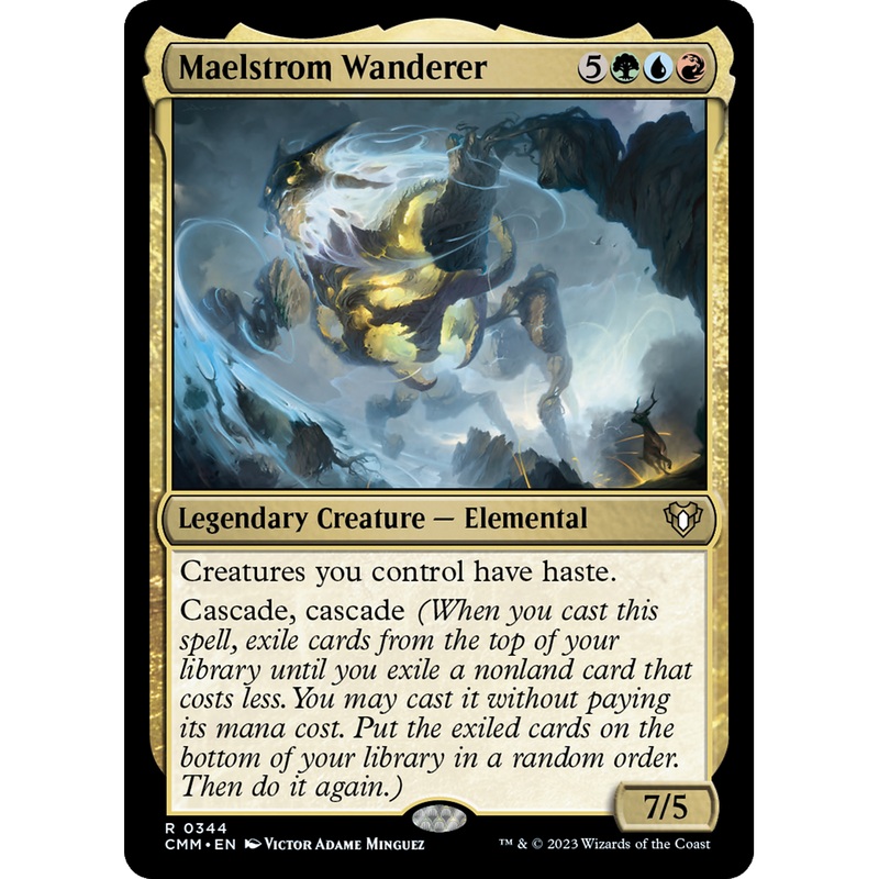 Maelstrom Wanderer (CMM-344) - Commander Masters Foil