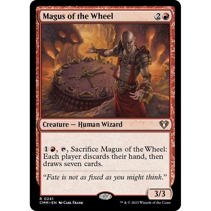 Magus of the Wheel (CMM-241) - Commander Masters Foil