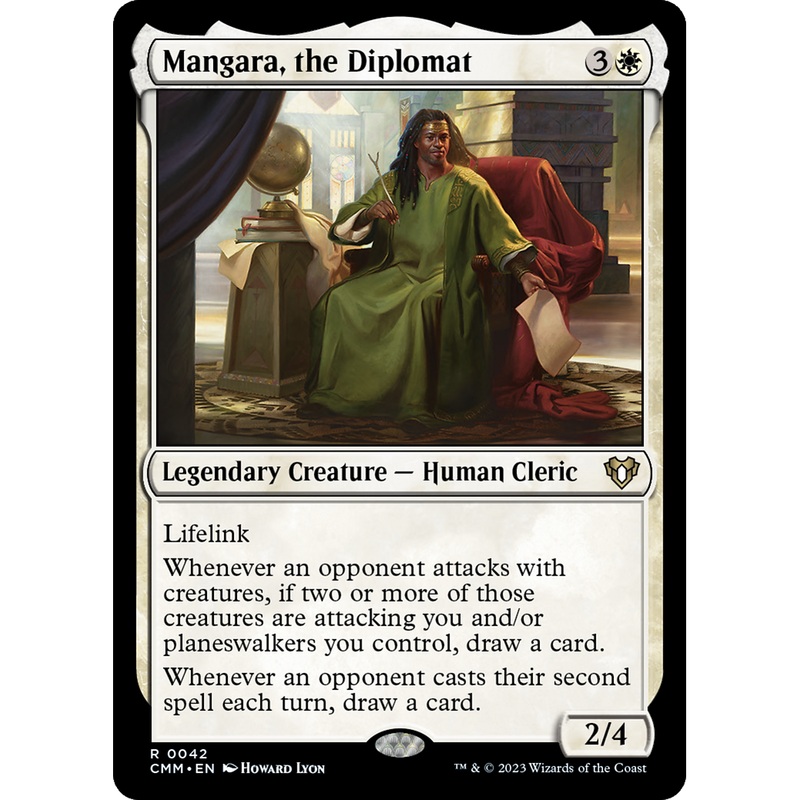 Mangara, the Diplomat (CMM-042) - Commander Masters