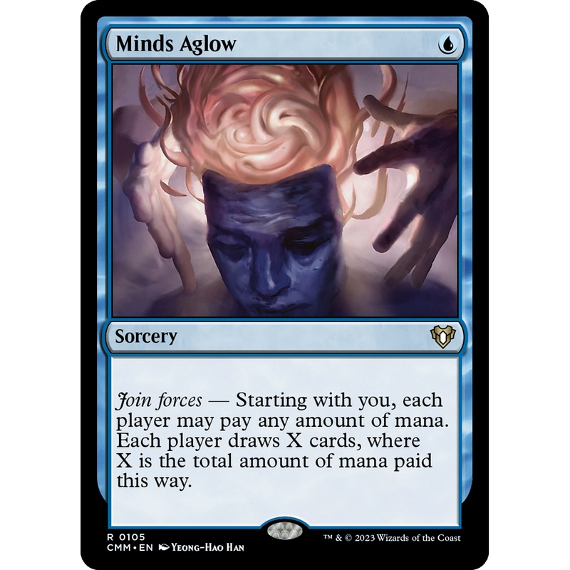 Minds Aglow (CMM-105) - Commander Masters Foil