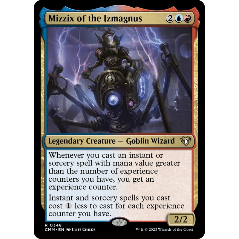 Mizzix of the Izmagnus (CMM-348) - Commander Masters Foil